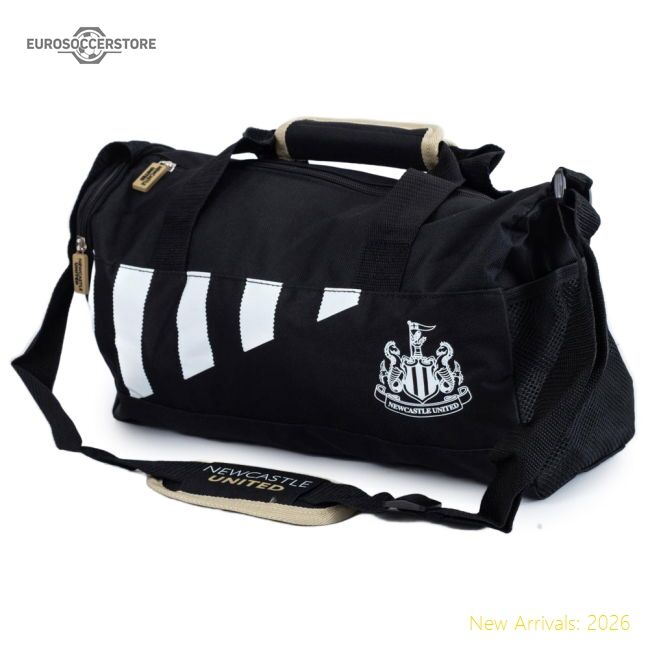 Premium-grade Newcastle United Fc Stripe Duffle Bag - Collectors Item