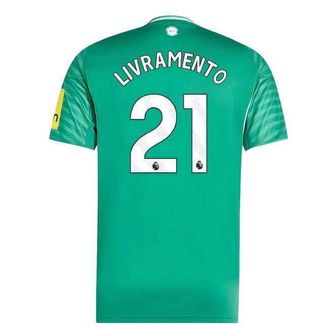 2025-2026 Newcastle Away Shirt (Livramento 21) (Limited Edition)