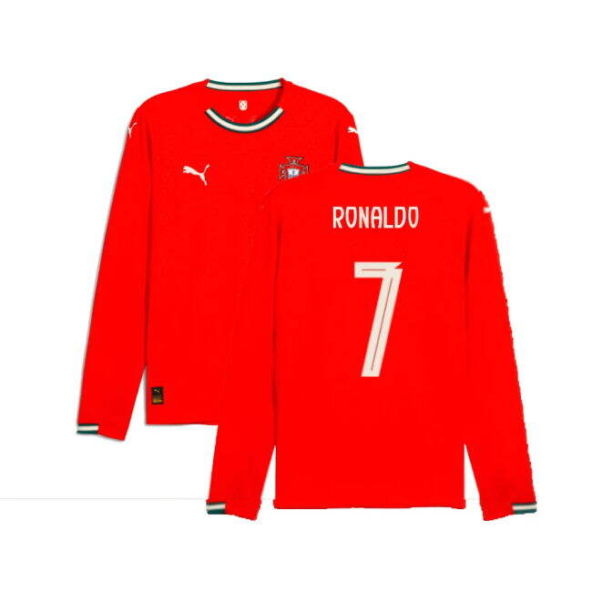 Licensed 2025-2026 Portugal European Championship Home Kit