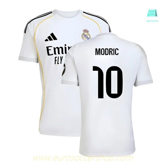 2025-2026 Real Madrid Home Shirt (Modric 10)
