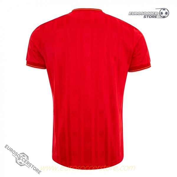 1985-1986 Liverpool Retro Home Red Football Jersey