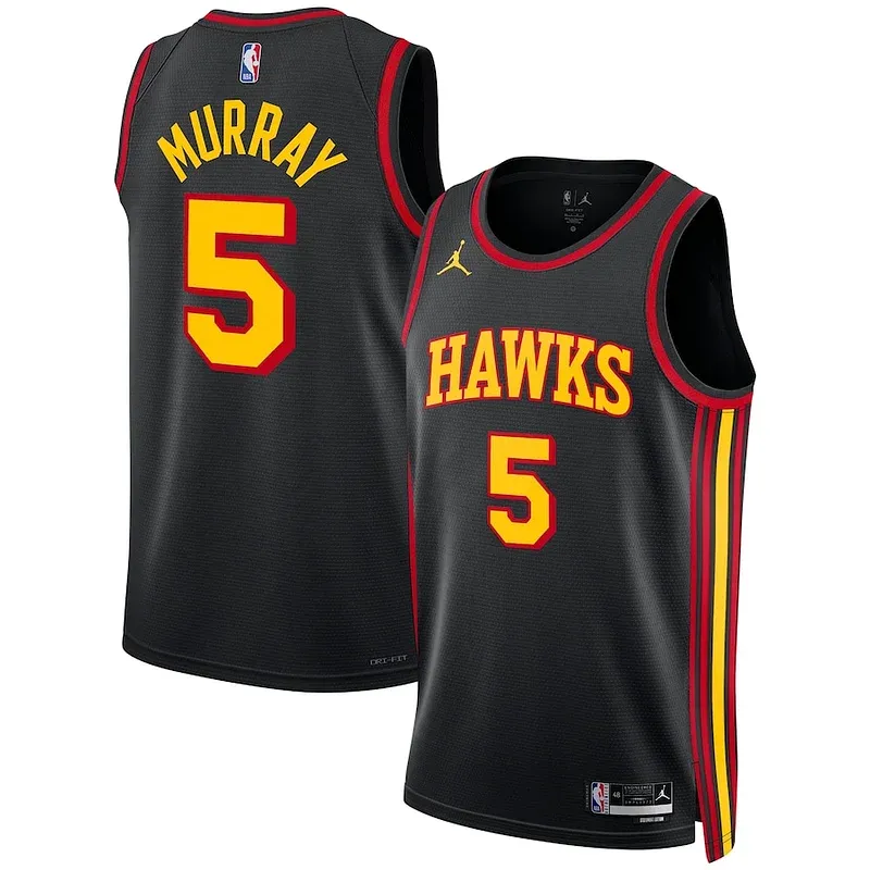 Dejounte Murray ATL Swingman Jersey - exclusive classic - Black