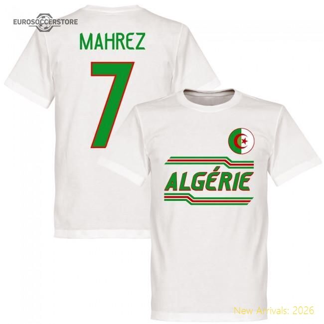 Algeria Mahrez 20242025 Regular Jersey  Top Moisturewicking