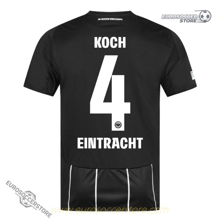 Eintracht Frankfurt 25-26 Champions League KOCH 4 Football Jersey
