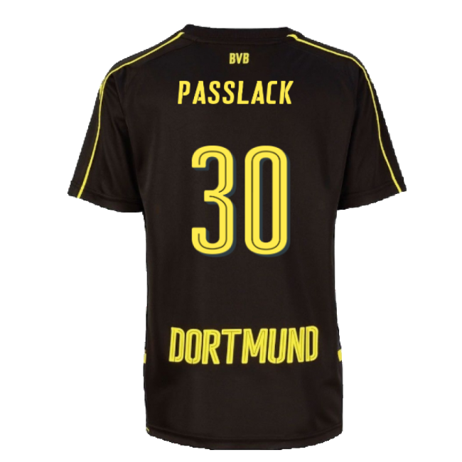 2016-17 Borussia Dortmund Away soccer jersey - official performance