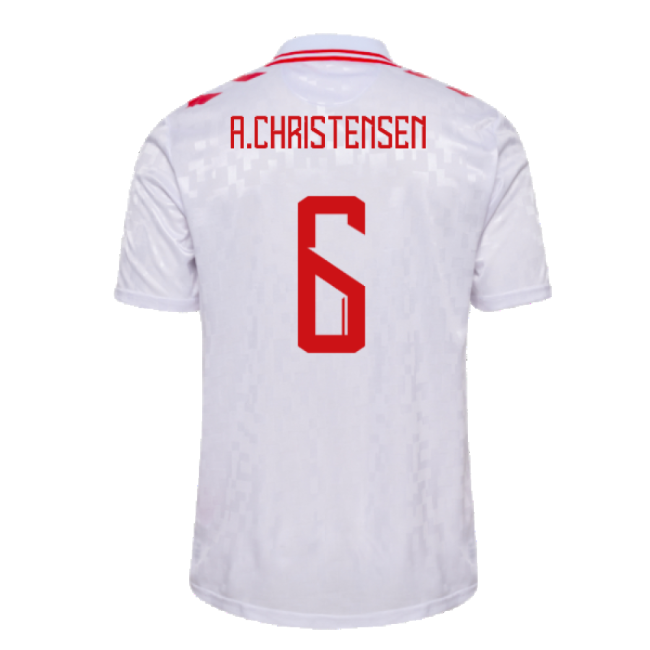 Denmark official style Away Shirt 2024-2025