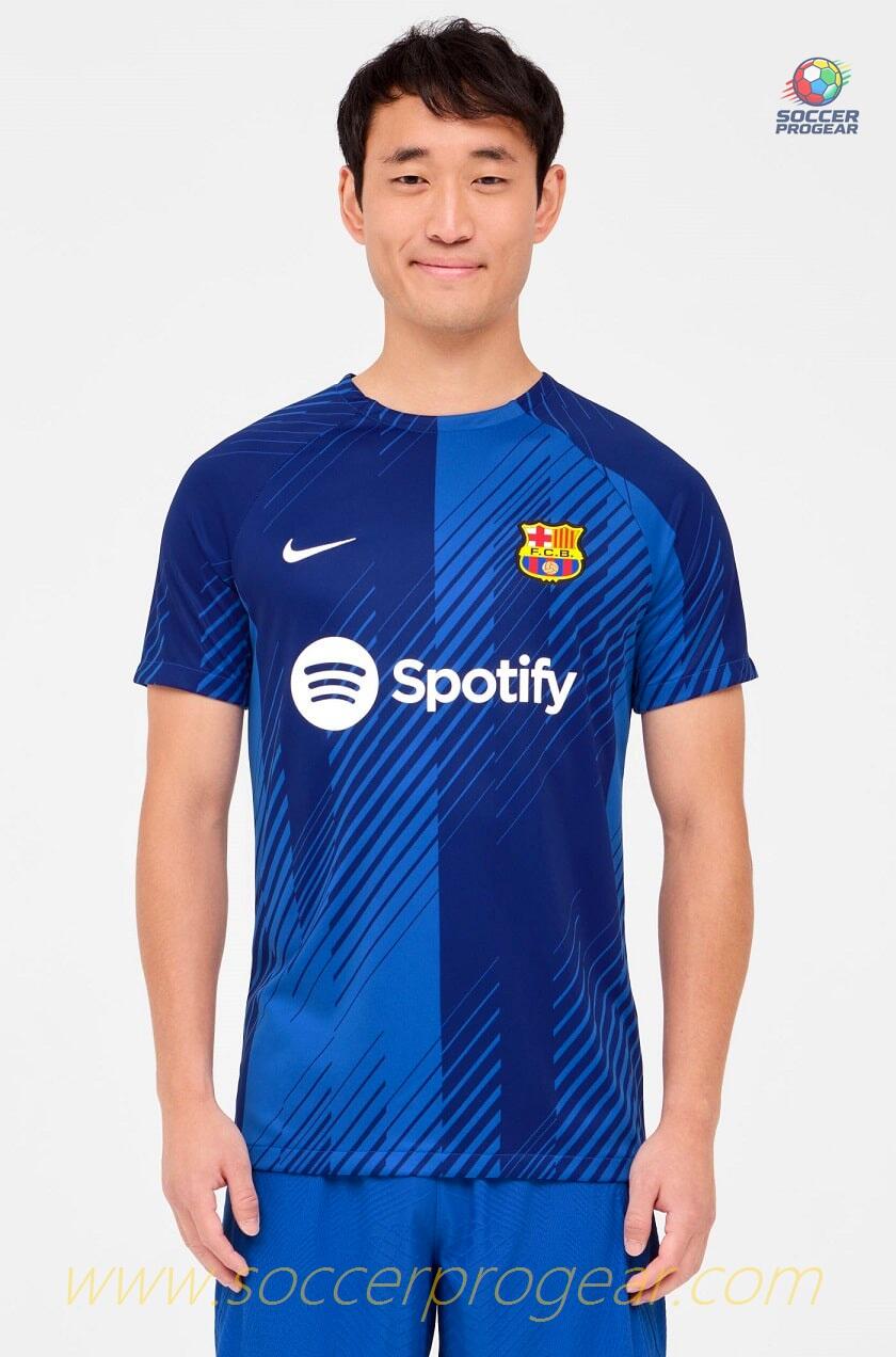 Barca Pre Match Soccer Jersey Blaugrana 2023 2024