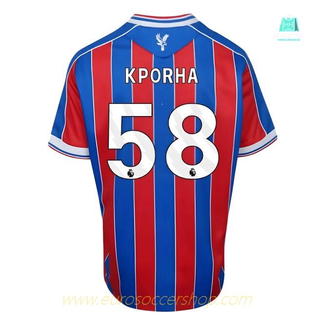 2025-2026 Crystal Palace Home Shirt (Kids) (Kporha 58)