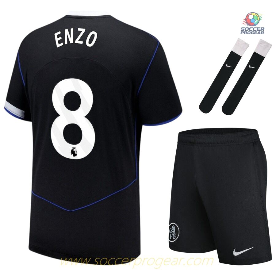 Chelsea Third Youth Kit Football Jersey 2025-2026 Season Enzo