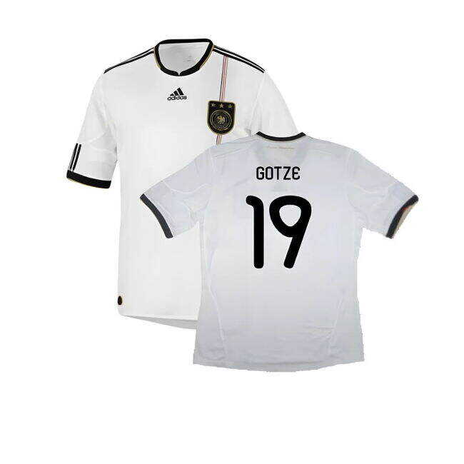 Light And Easy To Use Germany 2010-11 Home Shirt ((Excellent) XL) (GOTZE 19) Gorgeous