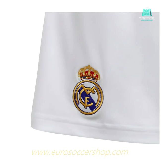 2024-2025 Real Madrid Home Shorts (White) - Kids