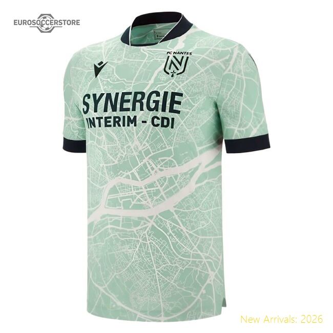 Genuine Top-Quality 2025-2026 Nantes Away Shirt (Your Name)