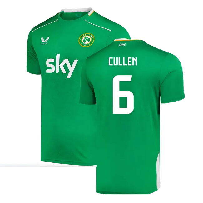 Cullen 6 Rare Premium Edition Ireland Home Collector Jersey