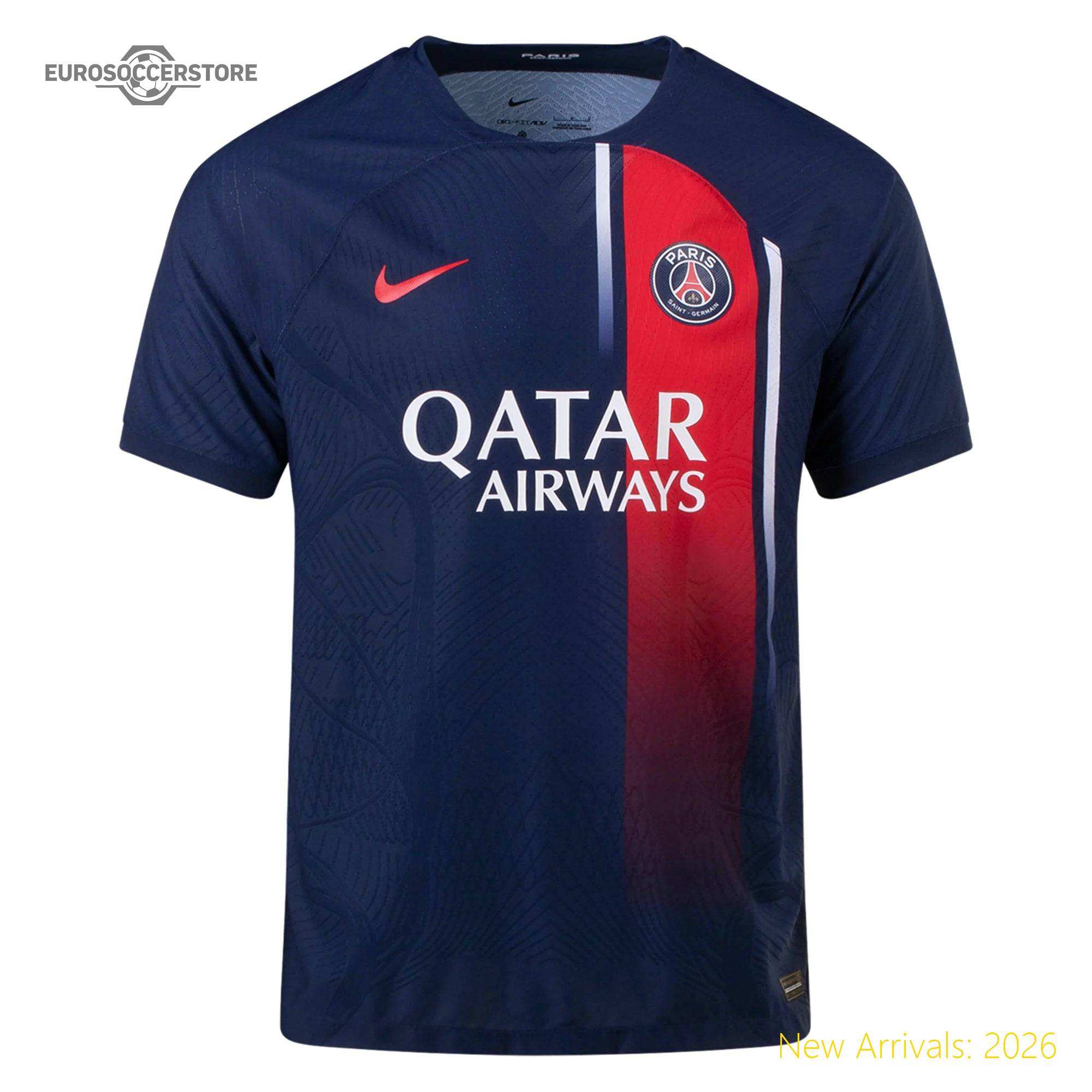 Official Team Merchandise Men Psg Team Home Superior Jersey 2023