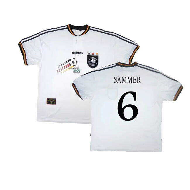 Light And Easy To Use Germany 1996-98 Home Shirt ((Excellent) S) (Sammer 6) Fashionable