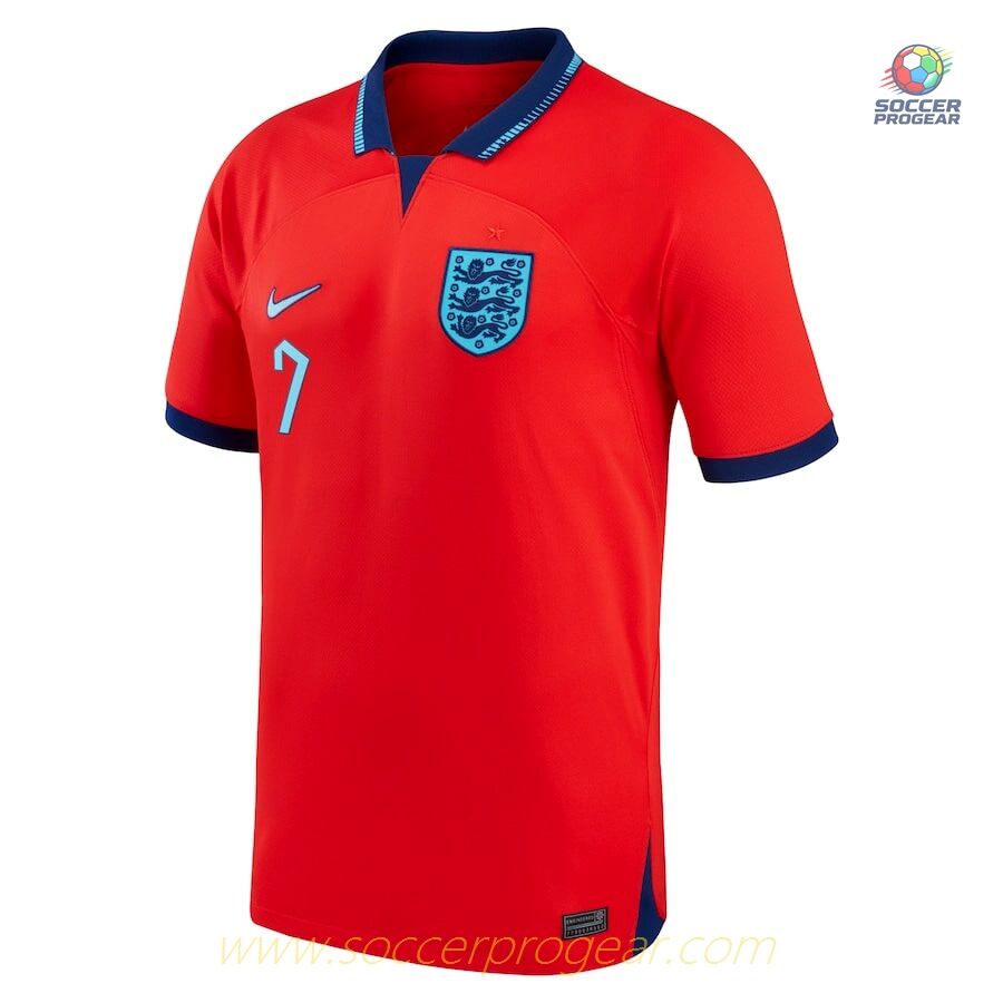 GREALISH 2022 WORLD CUP ENGLAND Match Quality AWAY SHIRT
