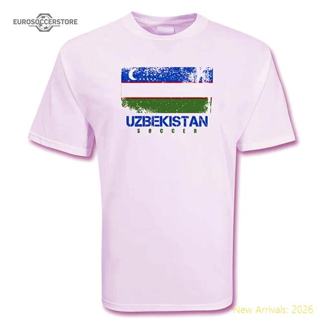 Uzbekistan Soccer 20242025 Regular Top Tshirt Lightweight