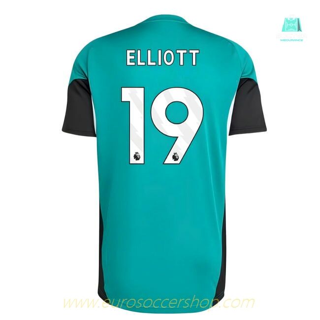 2025-2026 Liverpool EU Training Jersey (Green) (Elliott 19)