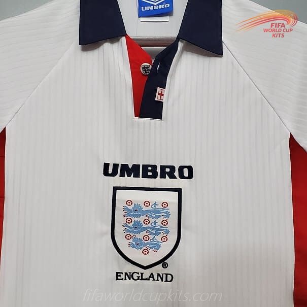 Primary Football Strip of England 1998 year World Cup