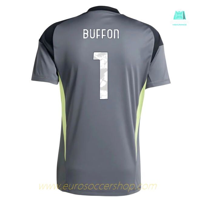 2025-2026 Juventus Home Goalkeeper Shirt (Grey) (Buffon 1)