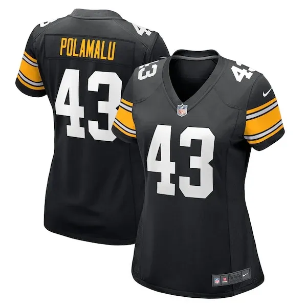 Pittsburgh Steelers  NFL Jersey - Black | High-Quality Football App...