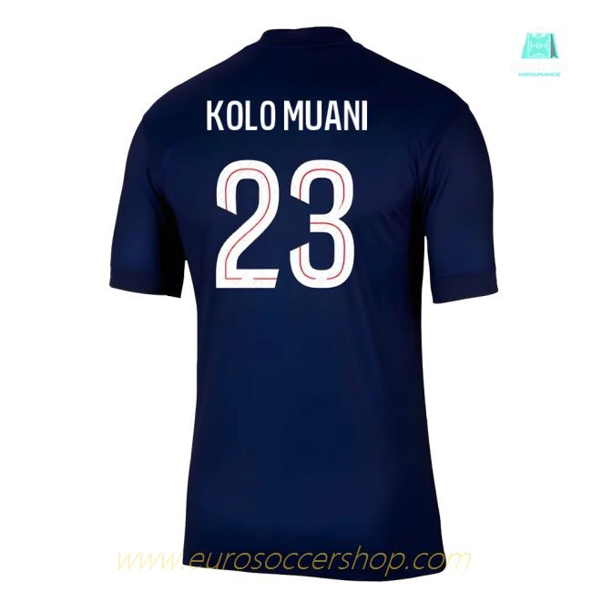 2025-2026 PSG Paris Saint Germain Home Shirt (Kolo Muani 23)