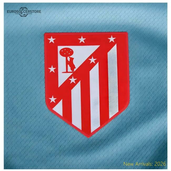 Atletico Madrid Official Away Spanish League Performance Fabric