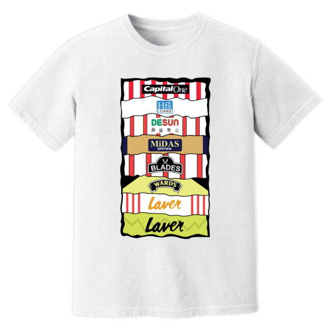 Sheffield United Sponsor History T-Shirt (White)