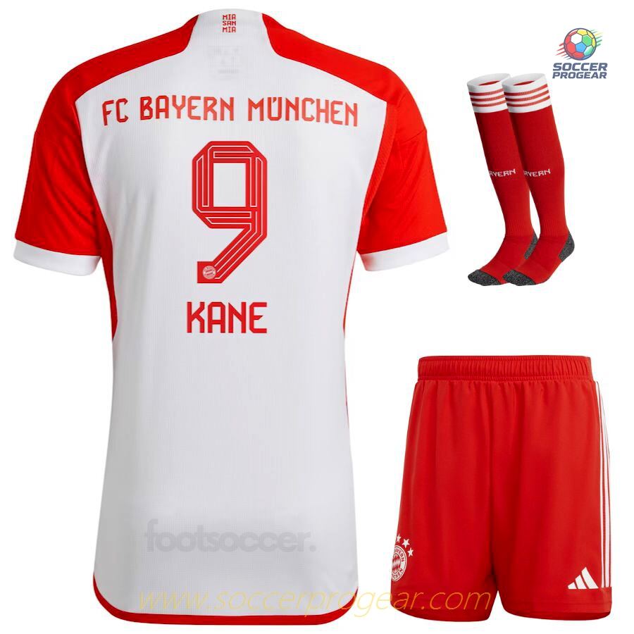 2023 2024 KANE BAYERN MUNICH German Bundesliga HOME KIDS KIT JERSEY