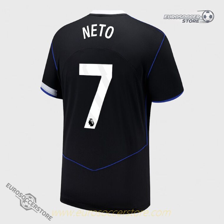 Chelsea's 25-26 Third Version Jersey with NETO 7 Printing