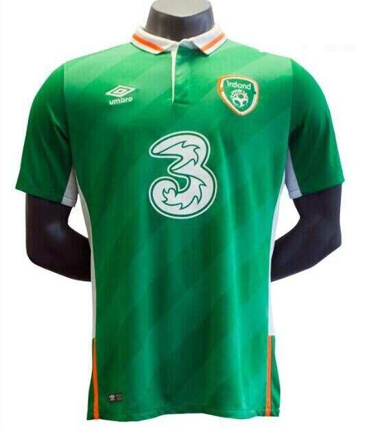 Ireland Home 2016-17 Soccer Jersey Shirt - Official Replica 16921
