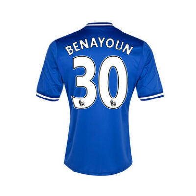 Performance Driven 13-14 Chelsea 30 Benayoun Blue Home Soccer Jersey
