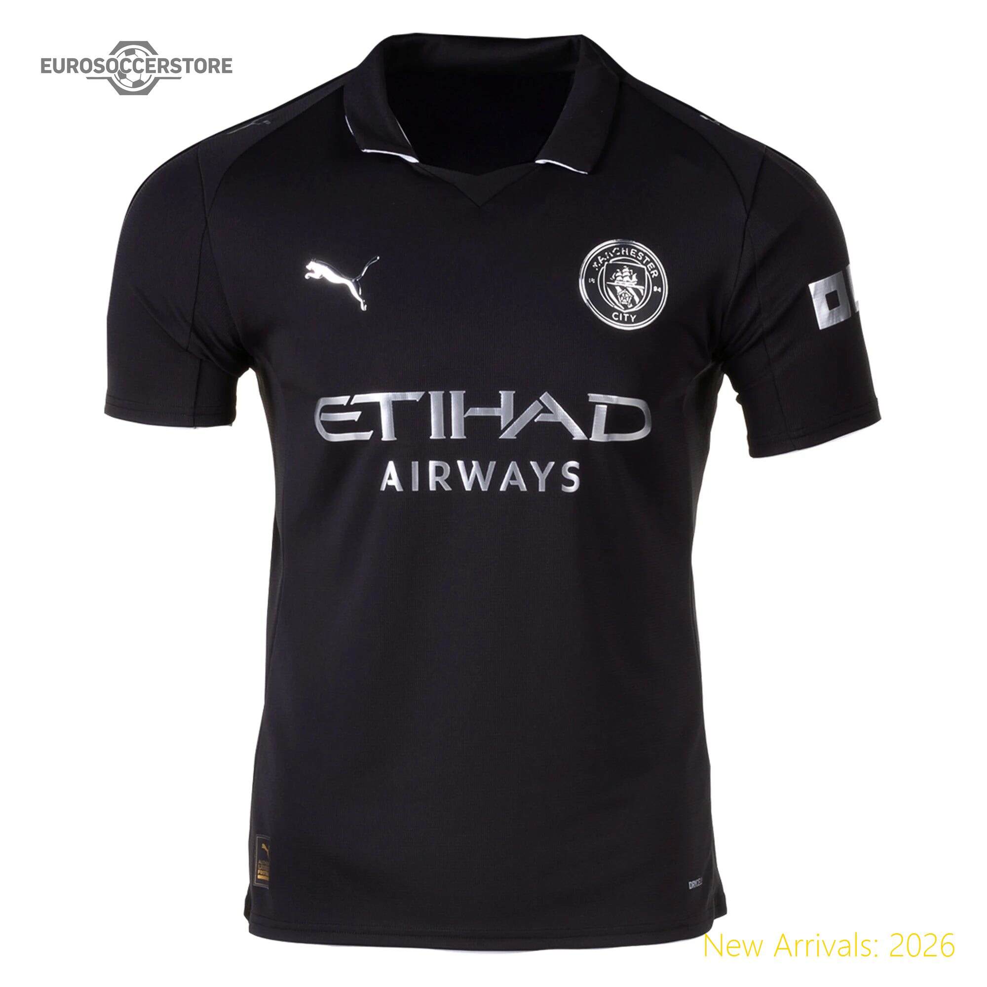 Iconic Design Men Official Mci Soccer Star Away Jersey 2023