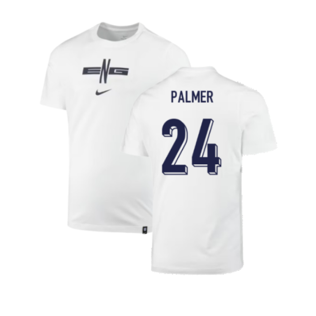2025 Edition Comfortable England Home Game Jersey (Palmer 24)