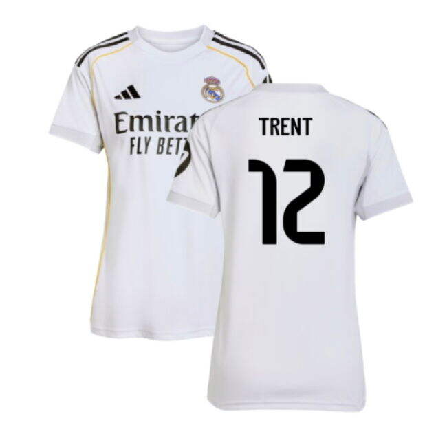 2025-2026 Real Madrid Home Shirt (Womens) (Trent 12)