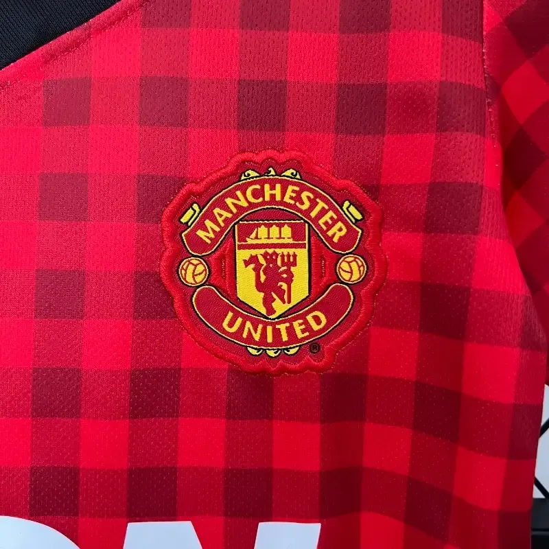 2012-2013 Kids Manchester United Jersey retro kit