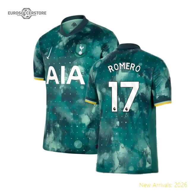 2024-2025 Tottenham Hotspur Hotspur Third Shirt (romero 17)
