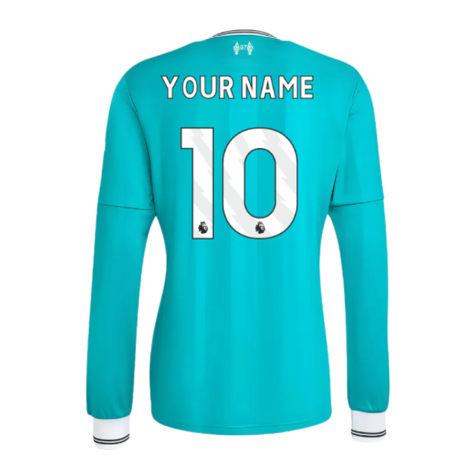 football shirt 2025-2026 Liverpool Long Sleeve Third Shirt (Your Name)