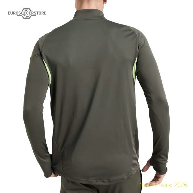 Premium 2025-2026 Real Madrid Training Top (utility Green)