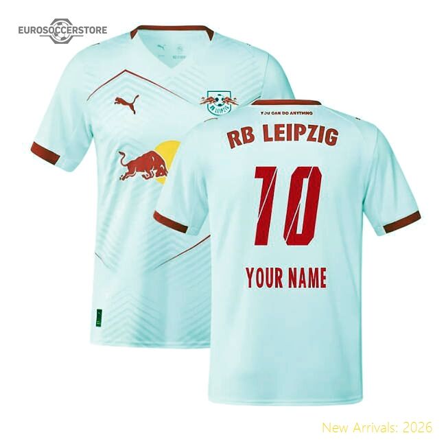 Outstanding 2025-2026 Red Bull Leipzig Home Shirt (your Name)