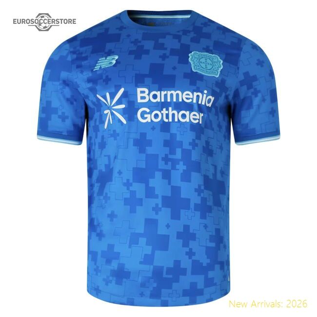 Authentic 2025-2026 Bayer Leverkusen Third Shirt (Your Name)