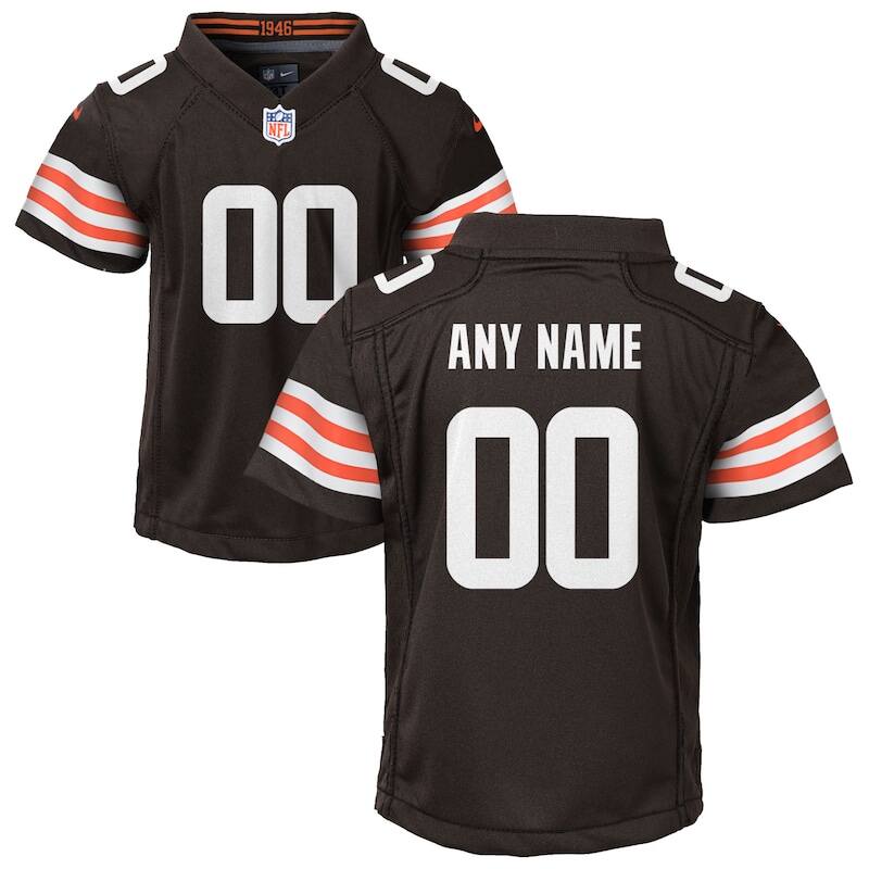 None Nike Cleveland Browns Championship Replica Jersey Game Day Wear