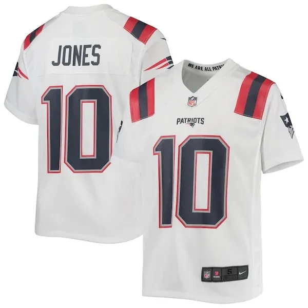 New England Patriots Game Football Jersey - White M | football jersey