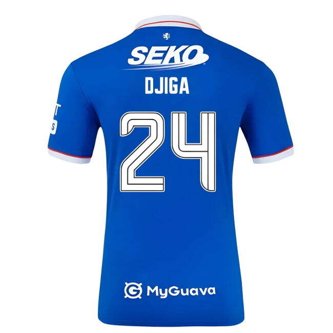 Dedicated Rangers Fc Djiga #24 Pro Series Latest Edition Shirt Euro...