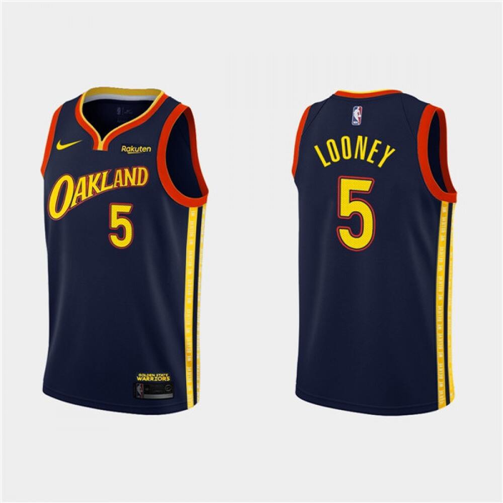High-Quality Golden State Warriors 5 Jersey Navy City Edition