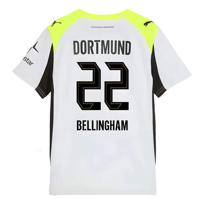 2025-2026 Borussia Dortmund Away Shirt for (Kids