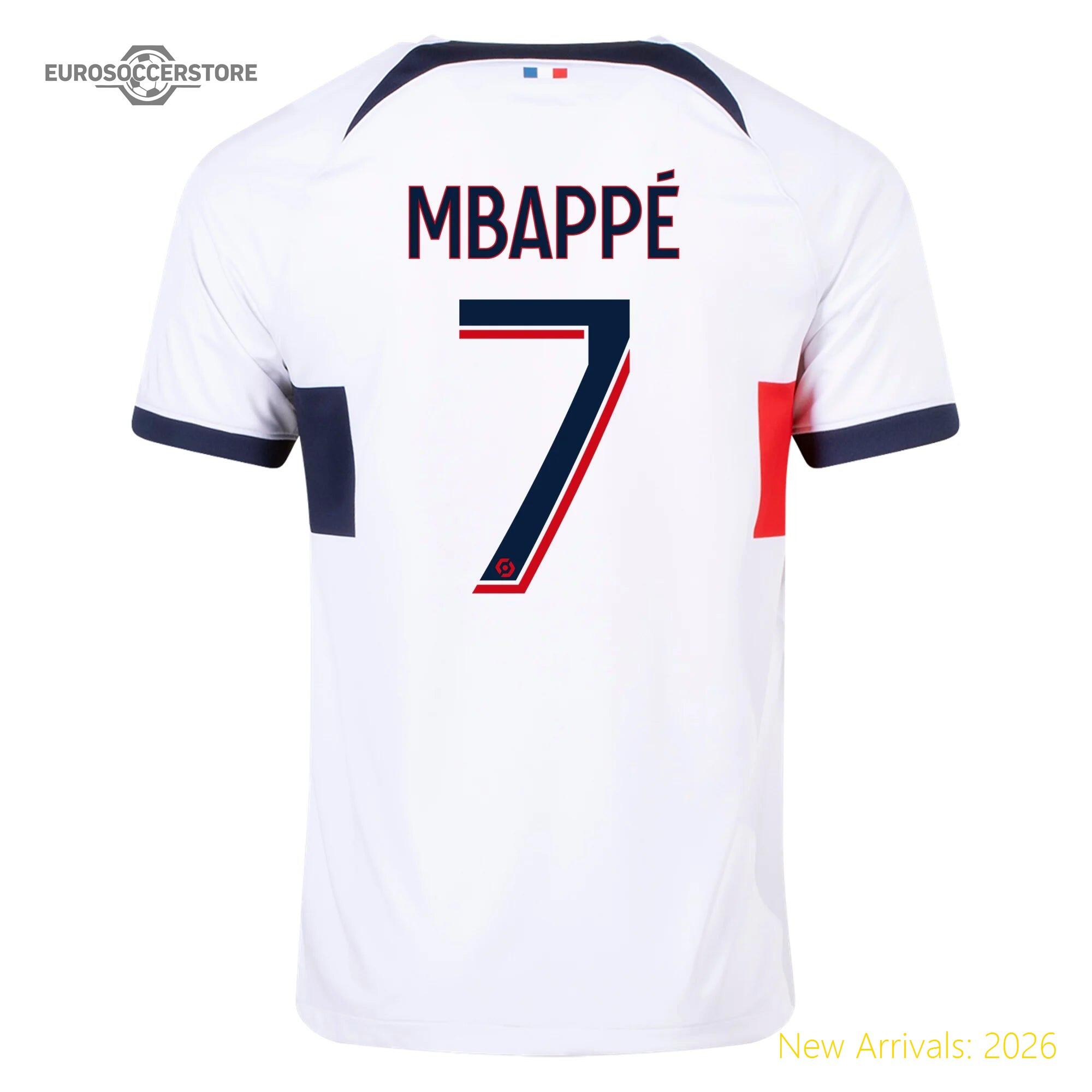 Classic Design Trendy Stylish Kids Psg Team Durable Away Jersey 2023