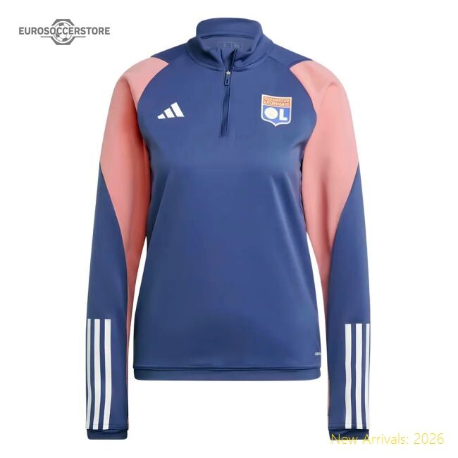 Performance 2023-2024 Olympique Lyon Training Top (Tech Indigo)