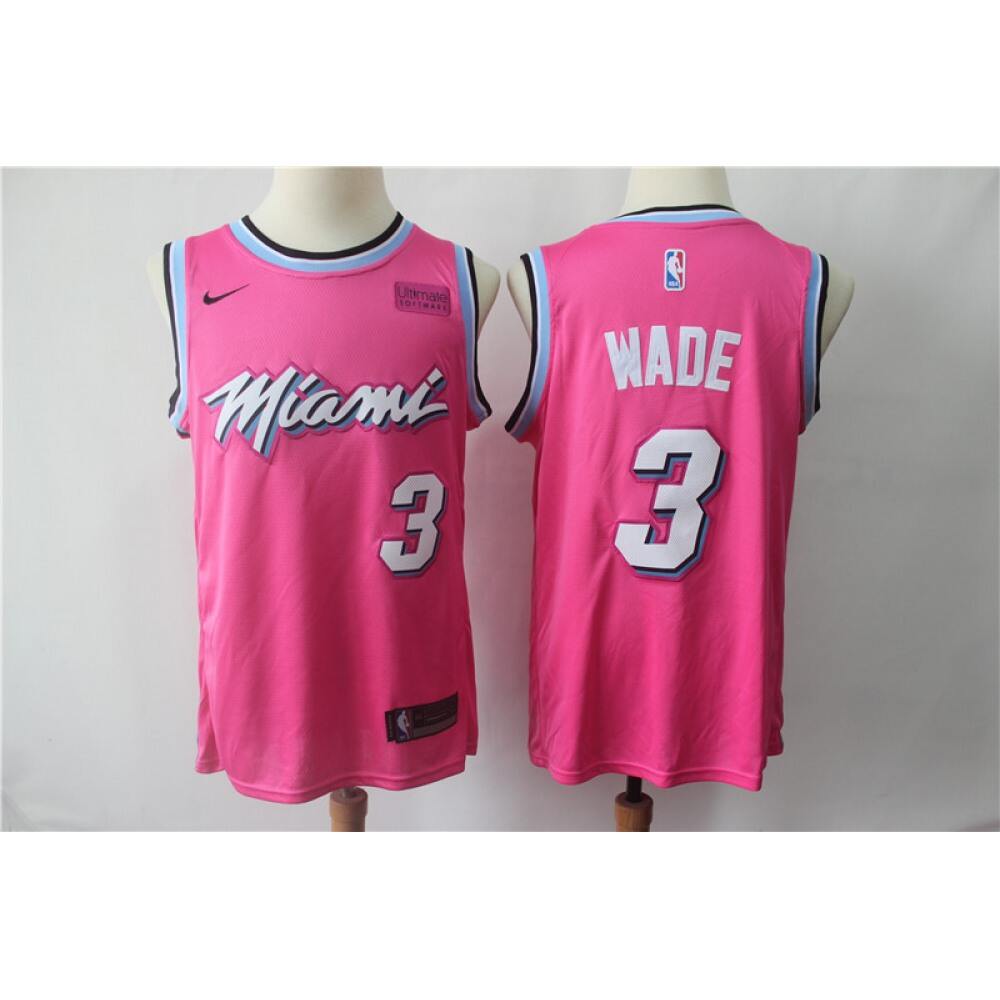 Collector's Item Modern Men's Heat #3 Dwyane None Basketball Jersey