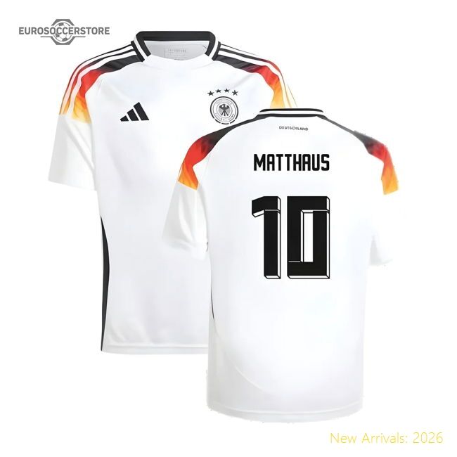 Premium Germany 2024-2025 Home Short Sleeve Jersey Retro Ventilation